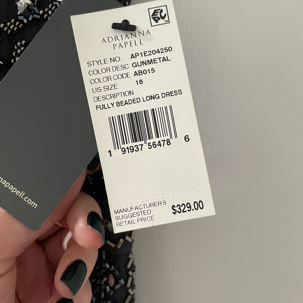 NWT Adrianna Papell gown - Picture 5 of 8